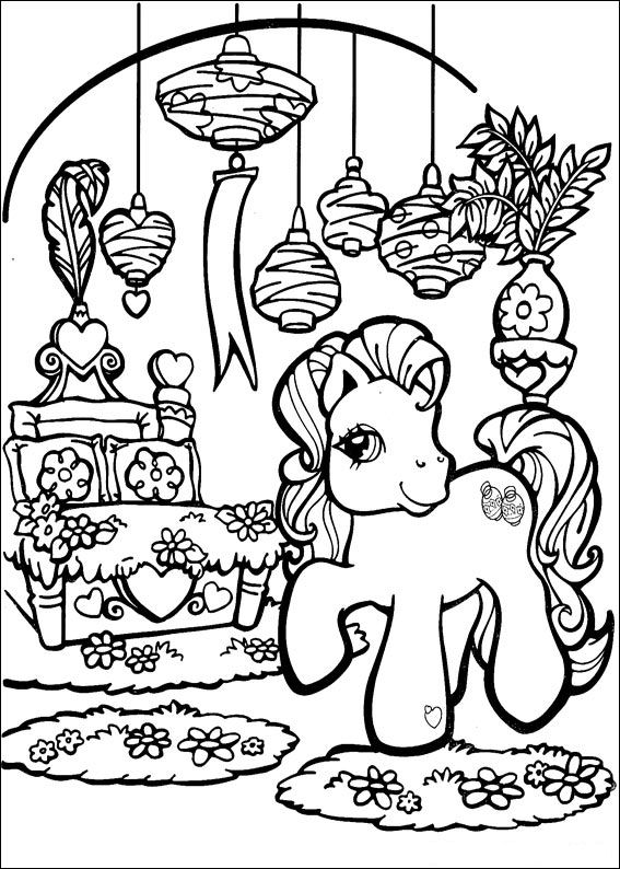 Kids-n-fun.com | Coloring page My little pony My little pony